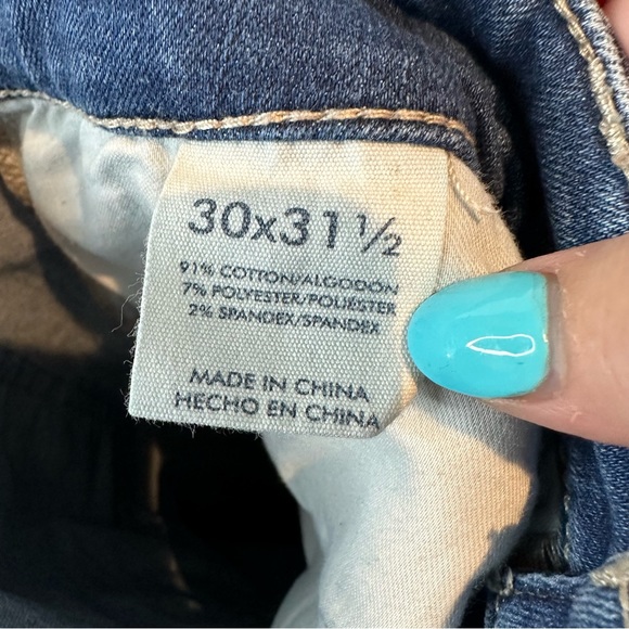 BKE Women’s Size 30x31.5 Denim Jeans Gabby Fit High Rise Curvy Straight Stretch - Picture 13 of 14